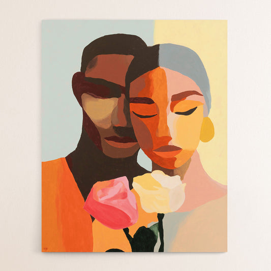 Stop and Smell the Roses 24"x30" PAINTING
