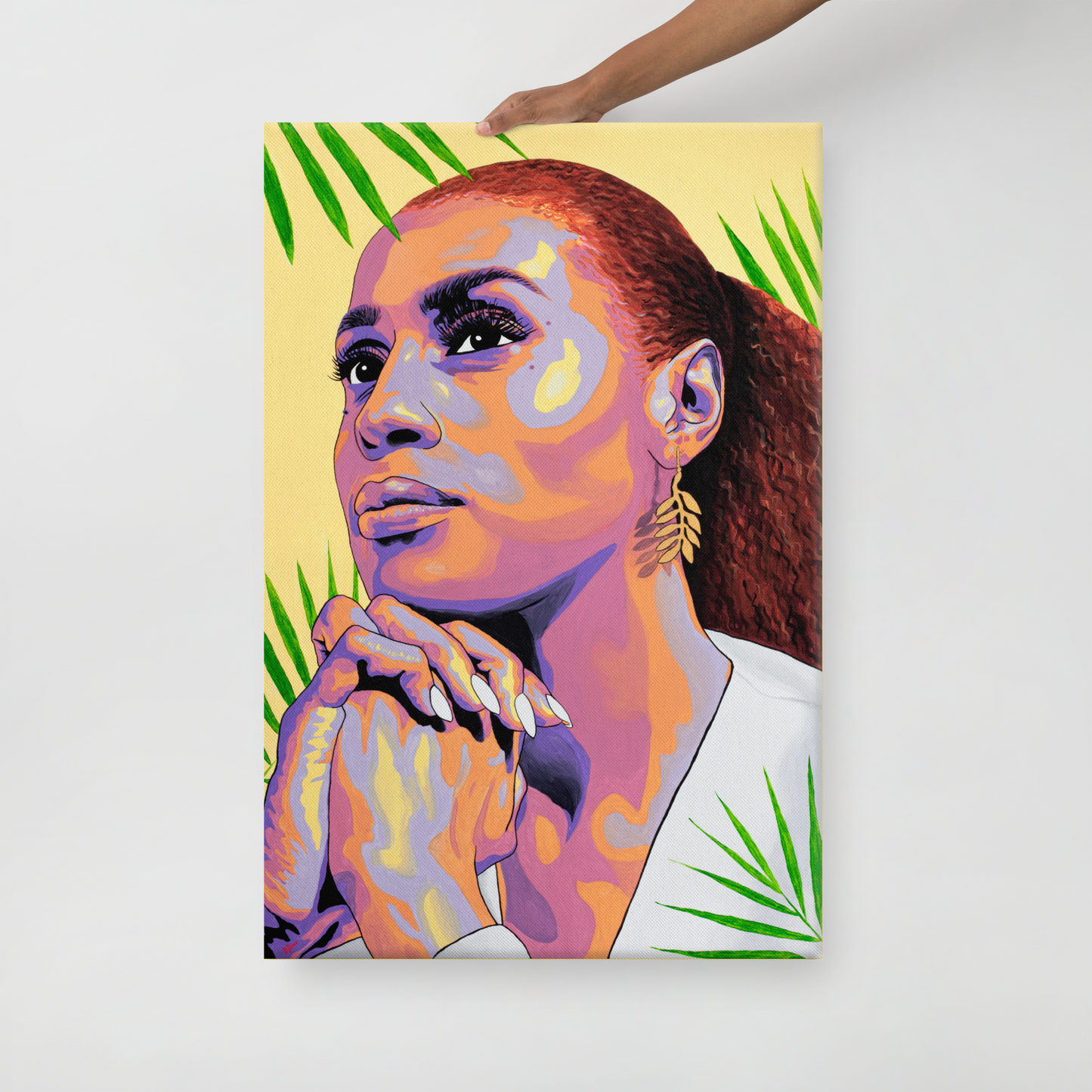 Awkward Black Girl CANVAS PRINT