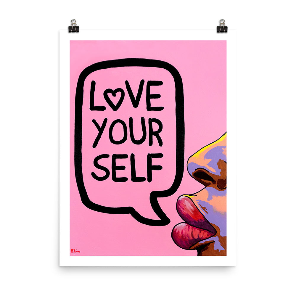 Love Yourself Art Print – M.Falconer